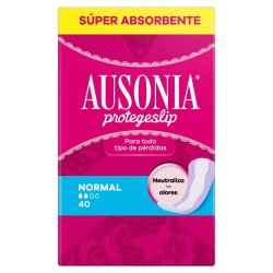 хигиена,тяло,ausonia,normal,protectslip,compresses,40,units,clear,(multicolor)