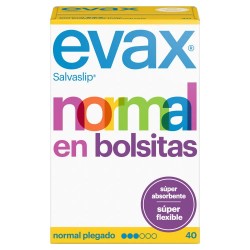 хигиена,тяло,evax,normal,salvaslip,compresses,40,units,clear,(multicolor)