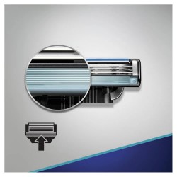 хигиена,аксесоари,gillette,mach3,start,razor,blade,4,units,silver,(multicolor)