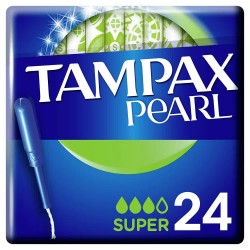 хигиена,тяло,tampax,pearl,super,compresses,24,units,clear,(multicolor)