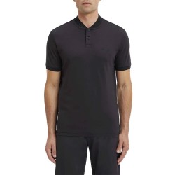 мъжки,блузи,с,яка,calvin,klein,smooth,cotton,stand,collar,short,sleeve,polo,black