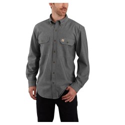 риза,с,дълъг,ръкав,мъжки,ризи,carhartt,loose,fit,long,sleeve,shirt,black,chambray,(grey)