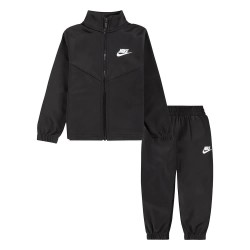 Nike 66L049 Tricot long sleeve set - Black (Black) детски,екипи,детски,облекла,за,момчета,nike,66l049,tricot,long,sleeve,set,black,(black)