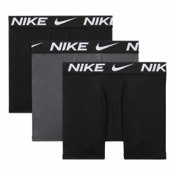 Боксерки Nike Essential Micro boxers 3 units - Black / Grey (Black / Dk Grey) боксерки,детско,бельо,nike,essential,micro,boxers,3,units,black,grey,(black,dk,grey)