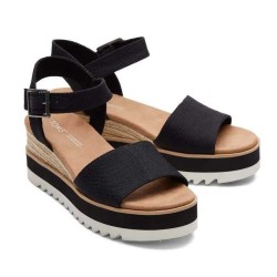 сандали,дамски,сандали,и,чехли,toms,diana,sandals,black,heavy,canvas,(black)