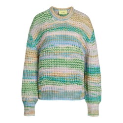 блуза,дамски,пуловери,дамски,плетени,дрехи,jack,&,jones,simone,space,dye,jjxx,sweater,multicolor,(medium,green,stripes,6,multi,space,dye)