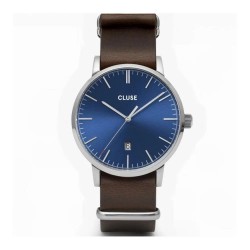 Часовник Cluse CW0101501008 woman watch - Golden (Brown / Blue) часовник,часовници,cluse,cw0101501008,woman,watch,golden,(brown,blue)