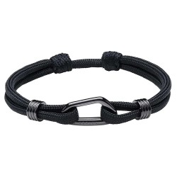 бижутерия,8,b,plus,black,forest,bracelet,black,(black,carabiner,gun,plating)