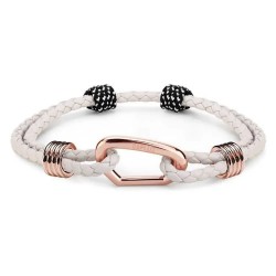 бижутерия,8,b,plus,styx,bracelet,silver,(off,white,carabiner,shiny,rose)