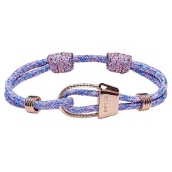 бижутерия,8,b,plus,vathy,bracelet,blue,(purple,melange,shiny,rose,gold,plating)