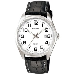 Часовник Casio MTP-1302PL-7B Collection watch - Silver (Black / White / Mineral) часовник,часовници,casio,mtp,1302pl,7b,collection,watch,silver,(black,white,mineral)