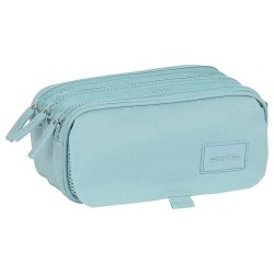 канцеларски,принадлежности,safta,basic,big,triple,pencil,case,green,(blue)