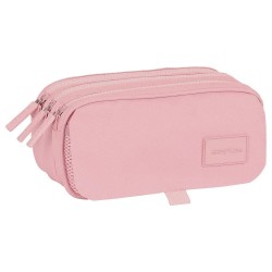 канцеларски,принадлежности,safta,basic,big,triple,basic,pencil,case,pink,(pink)