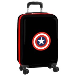 раници,safta,captain,america,teen,cabin,20´´,trolley,multicolor,(black)