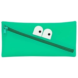канцеларски,принадлежности,safta,caritas,green,silicone,pencil,case,green,(multicolor)