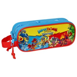 канцеларски,принадлежности,safta,supershings,´´rescue,force´´,double,pencil,case,multicolor