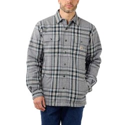 риза,с,дълъг,ръкав,мъжки,ризи,carhartt,sherpa,long,sleeve,shirt,grey,(asphalt)