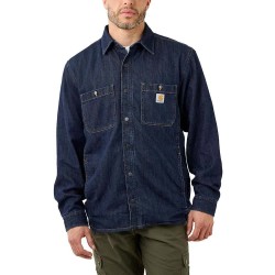 яке,мъжки,якета,carhartt,snap,front,relaxed,fit,denim,jacket,blue