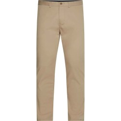 Панталони тип чино Tommy hilfiger Core Bleecker 1985 Slim Fit Stretch chino pants - Beige (Batique Khaki) панталони,тип,чино,мъжки,панталони,tommy,hilfiger,core,bleecker,1985,slim,fit,stretch,chino,pants,beige,(batique,khaki)