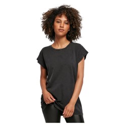 тениска,мъжки,тениски,дамски,тениски,build,your,brand,acid,washed,extended,shoulder,short,sleeve,t,shirt,grey,(black)