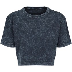 тениска,дамски,тениски,build,your,brand,acid,washed,short,sleeve,t,shirt,dark,grey,white,(grey)