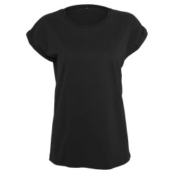 тениска,дамски,тениски,build,your,brand,basic,by092,short,sleeve,t,shirt,black