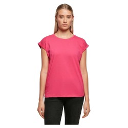 тениска,дамски,тениски,build,your,brand,extended,shoulder,short,sleeve,t,shirt,hibiskus,pink,(pink)
