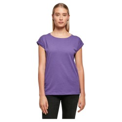 тениска,дамски,тениски,build,your,brand,extended,shoulder,short,sleeve,t,shirt,ultraviolet,(purple)