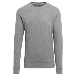блуза,мъжки,пуловери,build,your,brand,light,crew,sweat,sweatshirt,heather,grey,(grey)