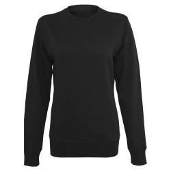 блуза,дамски,пуловери,дамски,плетени,дрехи,build,your,brand,light,sweater,black,(black)