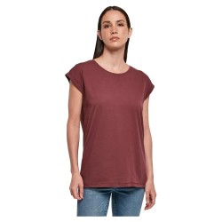 Тениска Build your brand BY138 short sleeve T-shirt - Red (Cherry) тениска,мъжки,тениски,дамски,тениски,build,your,brand,by138,short,sleeve,t,shirt,red,(cherry)