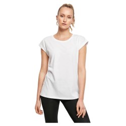 тениска,дамски,тениски,build,your,brand,organic,extended,shoulder,short,sleeve,t,shirt,white