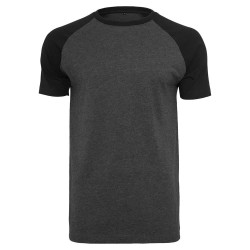 тениска,мъжки,тениски,build,your,brand,raglan,contrast,short,sleeve,t,shirt,charcoal,black,(grey)