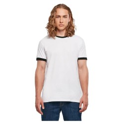 тениска,мъжки,тениски,build,your,brand,ringer,short,sleeve,t,shirt,white,black,(white)