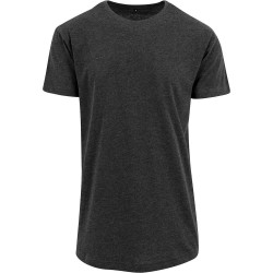 тениска,мъжки,тениски,build,your,brand,shaped,short,sleeve,t,shirt,charcoal,(grey)