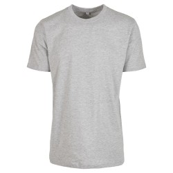 Тениска Build your brand BY004 Basic short sleeve T-shirt - Grey (Heather Grey) тениска,мъжки,тениски,дамски,тениски,build,your,brand,by004,basic,short,sleeve,t,shirt,grey,(heather,grey)