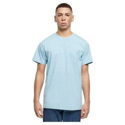 Тениска Build your brand BY004 Basic short sleeve T-shirt - Blue (Heavenblue) тениска,мъжки,тениски,дамски,тениски,build,your,brand,by004,basic,short,sleeve,t,shirt,blue,(heavenblue)