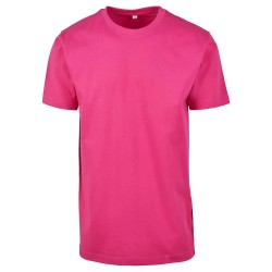 тениска,мъжки,тениски,build,your,brand,short,sleeve,t,shirt,hibiskus,pink,(pink)