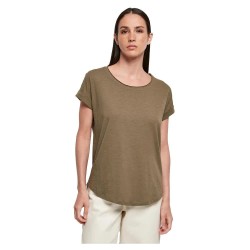 тениска,дамски,тениски,build,your,brand,slub,short,sleeve,t,shirt,olive,(green)