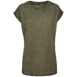 тениска,дамски,тениски,build,your,brand,spray,dye,extended,shoulder,short,sleeve,t,shirt,green,(olive)