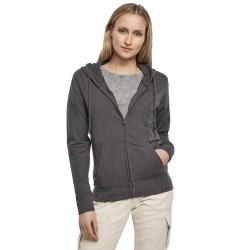 блуза,дамски,блузи,build,your,brand,terry,full,zip,sweatshirt,charcoal,(grey)