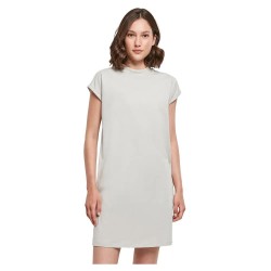 рокля,дамски,поли,и,рокли,build,your,brand,turtle,extended,shoulder,short,sleeve,short,dress,light,asphalt,(beige)