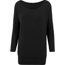 тениска,дамски,тениски,build,your,brand,viscose,by041,long,sleeve,t,shirt,black,(black)