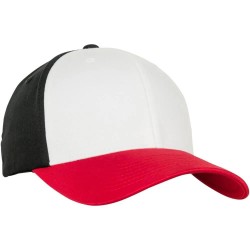шапка,всички,шапки,flexfit,3,tone,cap,red,white,black,(red,white,black)