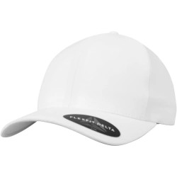 Шапка Flexfit Delta cap - White (White) шапка,всички,шапки,flexfit,delta,cap,white,(white)