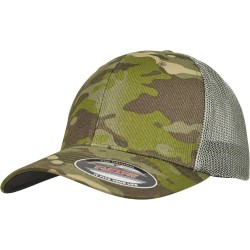 шапка,всички,шапки,flexfit,multicam,trucker,mesh,cap,green,(tropical)