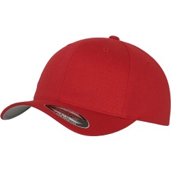юношеска,шапка,всички,шапки,flexfit,wooly,combed,junior,cap,red