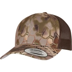 шапка,всички,шапки,flexfit,yp,classics®,kryptek®,retro,trucker,cap,brown,(highlander)