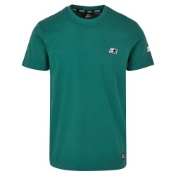тениска,мъжки,тениски,starter,black,label,essential,short,sleeve,t,shirt,green,(dark,fresh,green)