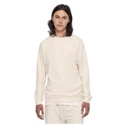 блуза,мъжки,пуловери,urban,classics,basic,terry,sweater,beige,(whitesand)
